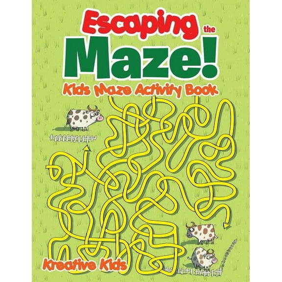 Escaping the Maze! Kids Maze Activity Book (Paperback)