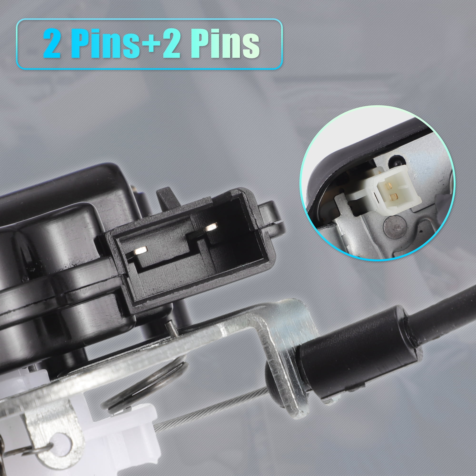 Unique Bargains Rear Liftgate Lock Actuator for Dodge Grand Caravan and for Jeep Cherokee