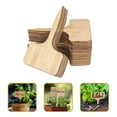 thumbnail image 6 of OATIPHO Wooden T-Type Plant Markers Multi-Color for Home Potted Plants 30Pcs, 6 of 8