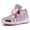 Pink, variant on NEWMALL Toddler Glitter Shoes Girls Flashing Cute Bowknot Sneakers (11 Little Kid,Pink Multi)
