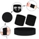 thumbnail image 3 of Conjunto de diadema y muñequeras deportivas de algodón, conjunto de diadema antiesguinces y altamente elástica absorbente del sudor, accesorios de fitness para hombres y mujeres, 3 of 5
