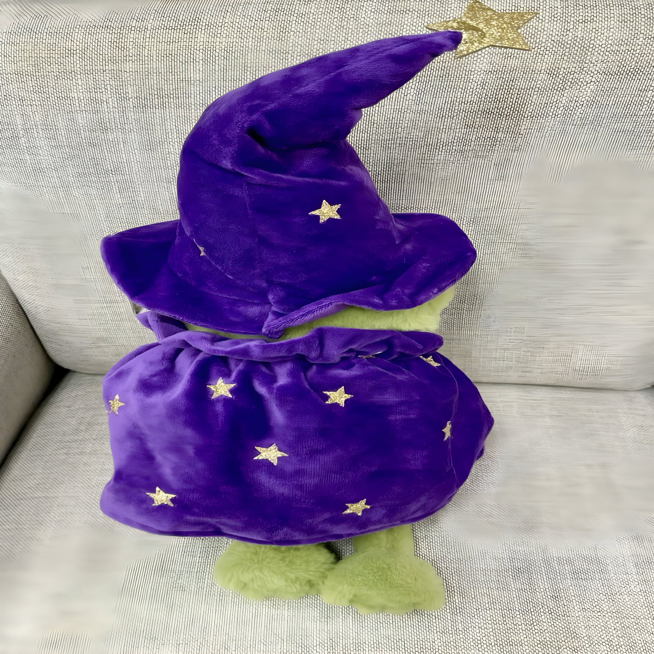 BESTSKY Weighted Wizard Frog Plush – Moonlight Manor Halloween Viral Fun Collectible Gift Toy