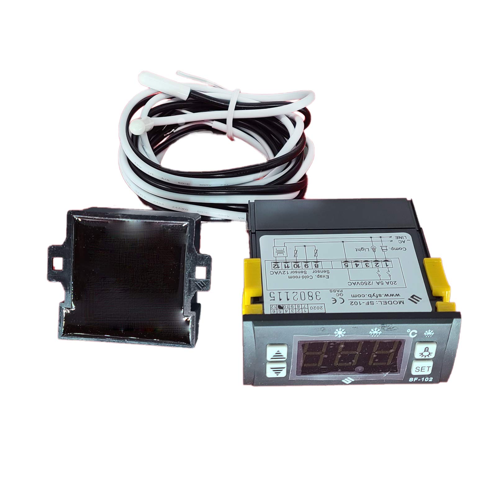 W1411 AC 110V 220V DC 12V 10A LED Digital Temperature Controller Smart Thermostat DC 12V Thermometer Control Switch W88 - 1420 - View #12