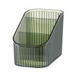 thumbnail image 2 of YAOMOBB Makeup Tools Box Clear Cosmetics Storage Box Organizer Multi Compartments Lipstick Makeup Container, 2 of 6