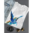 thumbnail image 3 of Smartprints Womens Graphic Tee - Colorful Watercolor Pegasus - Regular Fit 100% Cotton, 3 of 4