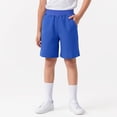 thumbnail image 2 of Yindaity Boys Basketball Shorts Boys Shorts Athletic Active Sports Lightweight Pockets Youth Kids(Blue,4-5 Years), 2 of 5