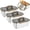 3PCS, variant on Airtight 316 Stainless Steel Bread Box with Lid & Handle, Stainless Steel Bread Box with Handle Sealed Bread Storage Container Time Recording Toast Storage Bin for Home Toast Fruits (1PC)