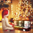 thumbnail image 3 of Christmas Gift Wrap Organizer Interior Pockets  Storage Paper Storage Box Wallpaper Balls Rectangle, 3 of 6