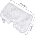 thumbnail image 3 of LOVEVER 2-Pack Replacement Steaming Mop Pads Compatible with Shark Rectangle Mop Head S3500 Series S3501 S3601 S3550 Washable Steam Mop Replacement Mop Cloth, 3 of 7