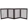 thumbnail image 1 of Dynamic Accents 42423 - 32 Inch 4 Panel Free Standing EZ Gate - Black, 1 of 1
