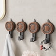 thumbnail image 1 of Campana Para Cocina Suction Cup Hooks Vacuum Adhere Hooks Strong Load Bearing No Marking Bathroom Kitchen Multifunctional No Hole Punching Hooks High Color Value, 1 of 6