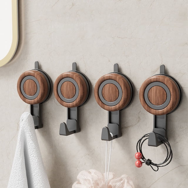Campana Para Cocina Suction Cup Hooks Vacuum Adhere Hooks Strong Load Bearing No Marking Bathroom Kitchen Multifunctional No Hole Punching Hooks High Color Value