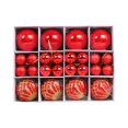 thumbnail image 6 of Hvmvliv Christmas Ornaments 80Pc 2.34inch Electroplated Christmas Hanging Balls Shatterproof Christmas Tree Ornaments for Christmas Decoration Red, 6 of 6