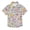 Small Colorful Flowers, variant on Dailycode Small Short Sleeve Button Down Shirts Cute Line Fishes Casual Shirt 3-10 Years