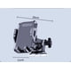 thumbnail image 5 of Soporte de teléfono móvil JAMW para parabrisas/salpicadero rotación 360 grados, 5 of 5