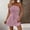 Pink, variant on Bzhegqhd Summer Women's Solid Sleeveless Casual Strapless Jumpsuit Short