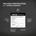 thumbnail image 2 of Avery FMCA Periodic Inspection Stickers, 4" x 4", 20 Total, 2 of 6