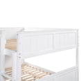 thumbnail image 6 of Newboti Furniture Full Over Full Bunk Bed with Twin Size Trundle, White NO.44700, 6 of 13