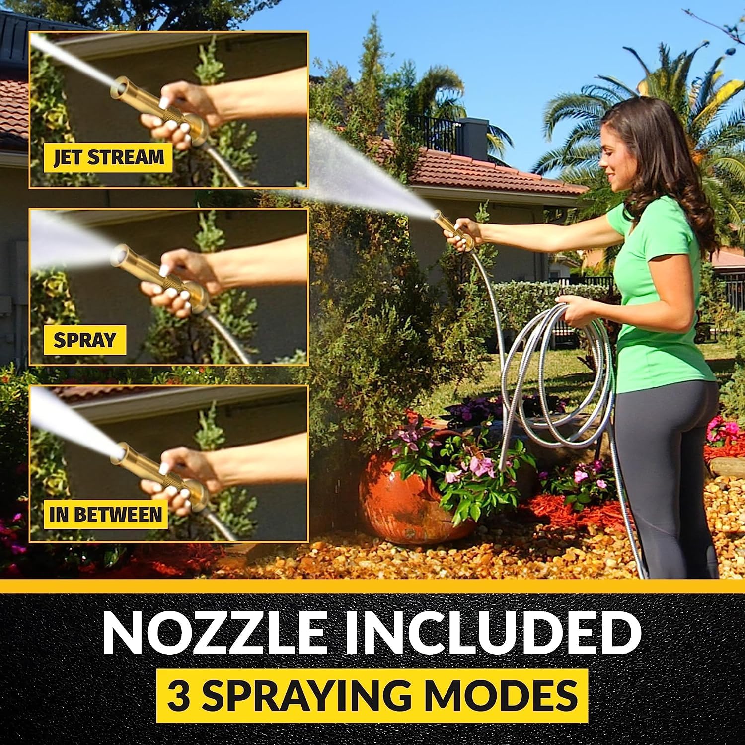 Bionic Steel Pro 25-Foot Heavy Duty Stainless Steel Water Hose photo 6