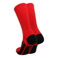 thumbnail image 2 of TCK Elite Performance 2.0 Crew Socks - Scarlet, 2 of 2