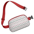 thumbnail image 3 of White Christmas Deer and Tree Pattern Cute Fanny Packs for Women,Travel Waterproof Crossbody Fanny Bags Waist Purse for Women Anti Theft Adjustable Strap for Running Travel Cycling, 3 of 6