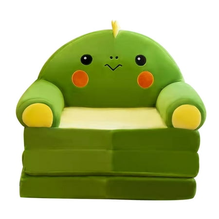 

Cushions Plush Foldable Kids Sofa Backrest Armchair 2 In 1 Foldable Children Sofa Cute Cartoon Lazy Sofa Children Flip Open Sofa Bed For Living Room Bedroom Without Liner Filler Cushion Mats