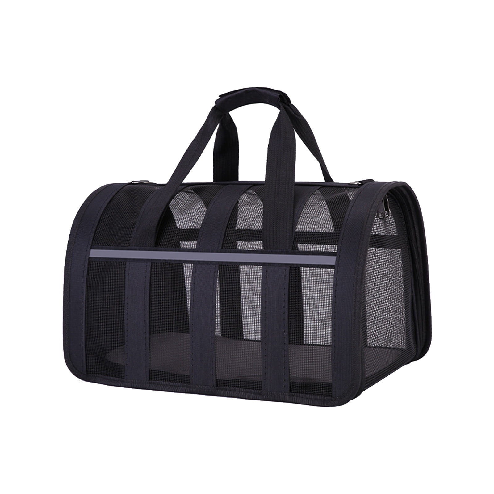 Cat Carrier Backpack,Portable Soft-Sided Breathable Mesh Cat Travel Bag Handbag,Collapsible Pet Carrier Cases for Cats Small Dogs Puppy(Crate up to 15lbs)