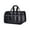 Black, variant on Hot Pink Large Cat Dog Carrier - Soft Foldable Travel Crate For Pets Up To 25 Lbs