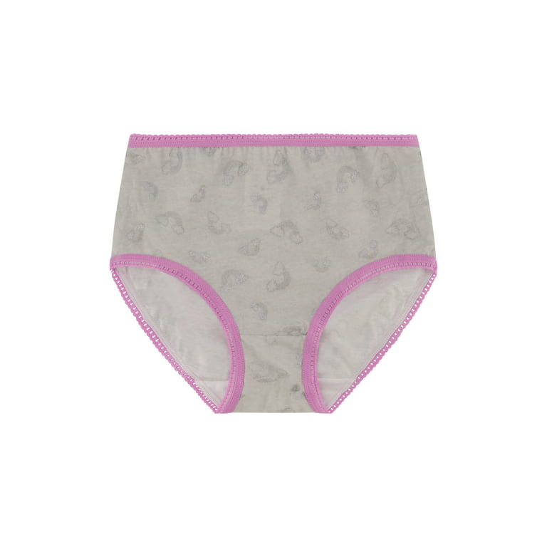 The Kite Girls' Underwear Soft Cotton 6-Pack Size 5 6