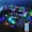 Multicolor, variant on Solar Firecracker Lights Outdoor, Waterproof 29.5FT 300LED Silver Wire Cluster Fairy String Lights with Remote for DIY Bedroom Curtain Window Wedding Christmas Party Decoration