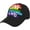 C2416, variant on Cute LGBT Pride Hats Women Men LGBT Gay Pride Rainbow Baseball Hats Adjustable LGBT Baseball Caps