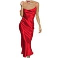 thumbnail image 1 of Birdeem Womens Summer Sling Silks and Satins Fish Tail Loose and Comfortable Dress, 1 of 7