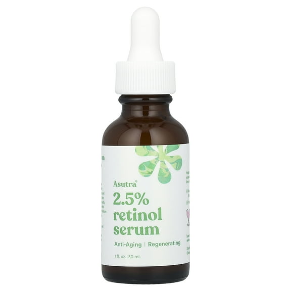 Asutra 2.5% Retinol Serum, 1 fl oz (30 ml)