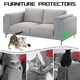 thumbnail image 3 of Unidades de alfombrillas rascadoras para gatos de 100 x 40 cm, protector de muebles para sofás rascadores para gatos, almohadillas rascadoras autoadhesivas recortables para gatos, rascador par, 3 of 7