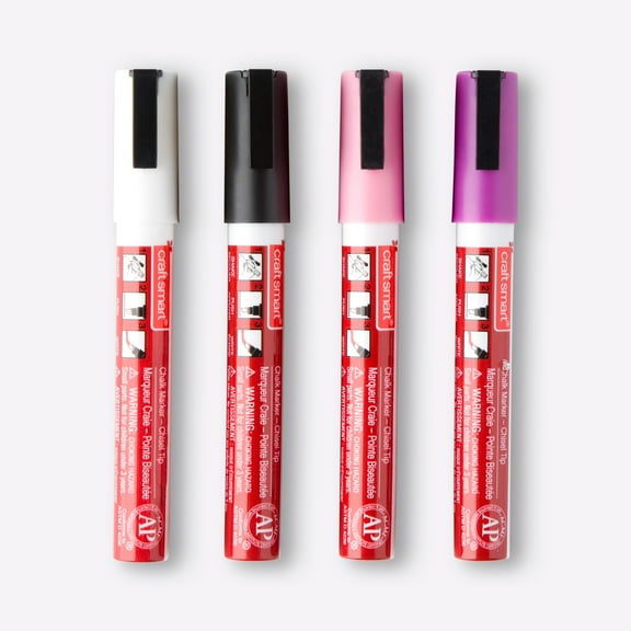 9 Packs: 4 ct. (36 total) Pink & Purple Chalk Marker Set by Craft Smart
