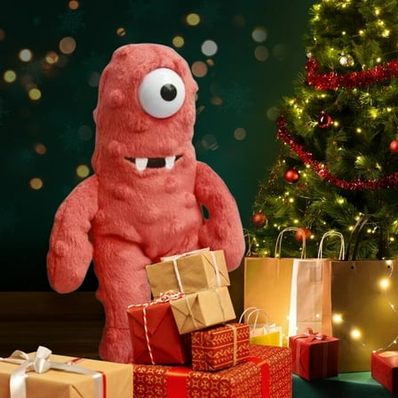 Yo Gabba Gabba Muno Red Plush Soft Stuffed Figure Holiday Birthday Gift 8” New