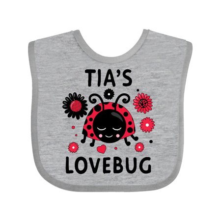 

Inktastic Valentine s Day Tia s Lovebug Gift Baby Boy or Baby Girl Bib