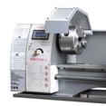 thumbnail image 1 of VEVOR Máquina de torno de metal, 8.3'' x 29.5'', Torno de metal de precisión de mesa, velocidad continuamente variable de 0-2500 RPM, engranajes de metal de motor sin escobillas de 750 W, con caja de, 1 of 9