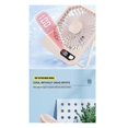 thumbnail image 5 of Personal Fans Small Desk Fan Portable, Travel Fan With Power Bank,3 Speeds Personal Fan Quiet Fan For Outdoor, 5 of 5