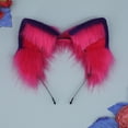 thumbnail image 4 of Ensemble de Serre-Tête et Queue Oreilles de Chat pour Accessoires de Fête d'Halloween Performance Présentation Embellissements, 4 of 6