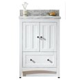 thumbnail image 1 of American Imaginations 23.75-in. W Vanity Set White AI-17518, 1 of 1