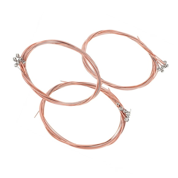 Reemplazo de cuerdas de guitarra BuyWeek juego de 3 cuerdas acústicas universales de acero