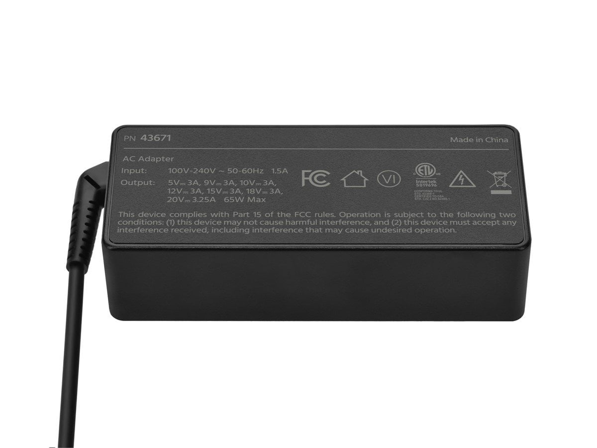 Monoprice 65W Universal USB-C Laptop Charger, Fast Charging, For MacBook, Apple iPhone and iPad, Dell, HP, ASUS, Lenovo, Chromebook, Samsung, Pixel, Nintendo Switch and More