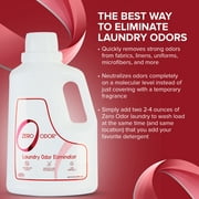 Zero Odor Laundry Odor Eliminator, Laundry Deodorizer and Scent Booster Additive, 64 fl oz