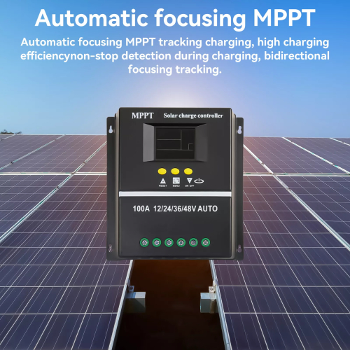 CAMOTUSE 4000W 100A MPPT Solar Controller 12V 24V 36V 48V USB Battery Regulator