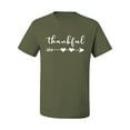 thumbnail image 2 of Cute Positive Christian Spirit Thankful Inspirational/Christian Men's Graphic T-Shirt, Military Green, 5XL, 2 of 3