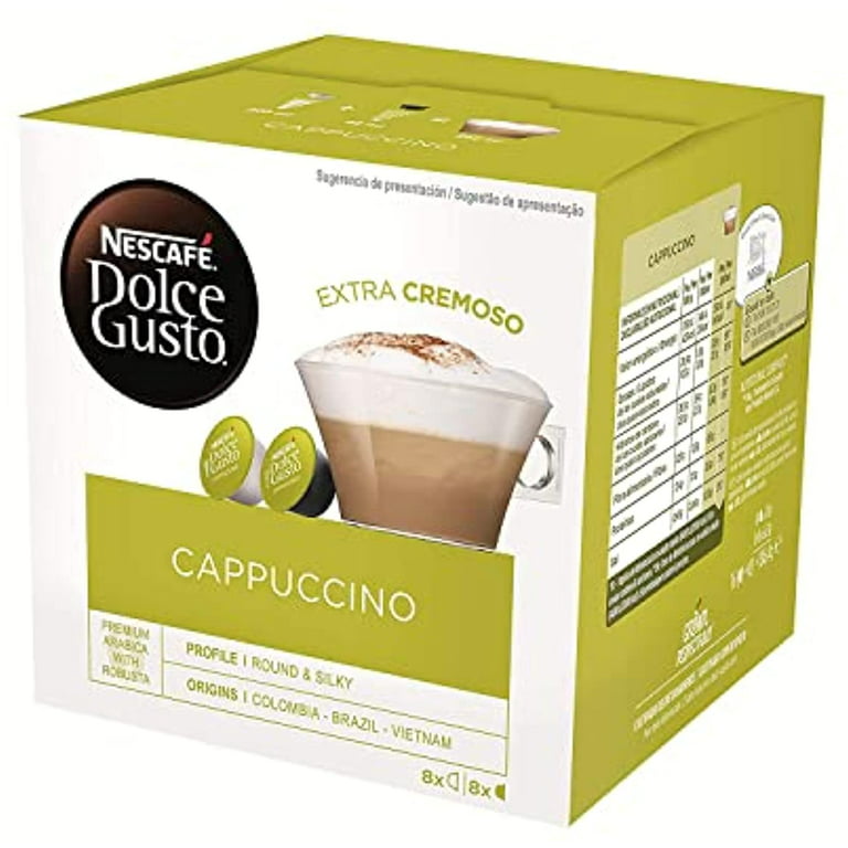 Dolce Gusto® Cappuccino Compatible Capsules - 96 x 10g