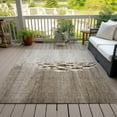 thumbnail image 5 of Addison Rugs Chantille Indoor/Outdoor Transitional Nautical Taupe Washable Rectangle Rug, 5' x 7'6", 5 of 5