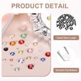 thumbnail image 3 of Uxcell 2000 Pcs Flatback Crystal Rhinestones, Resin Crystal Gems with Tweezer Dotting Pen Non Hotfix for Bedazzling Tumblers Mugs Bottles Nail DIY Crafts(SS16 4mm, Gray), 3 of 6