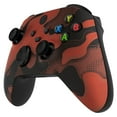 thumbnail image 2 of eXtremeRate Replacement Red Black Camouflage Front Housing Cover for Xbox Core Controller, 2 of 7